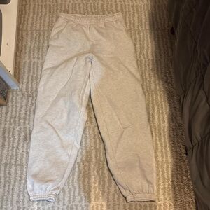 TNA cozy Light Gray Joggers